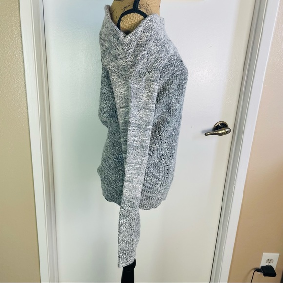 Melrose And Market Women Pullover Cowl Neck Sweater Knit Top Size Medium Streach - Picture 13 of 13